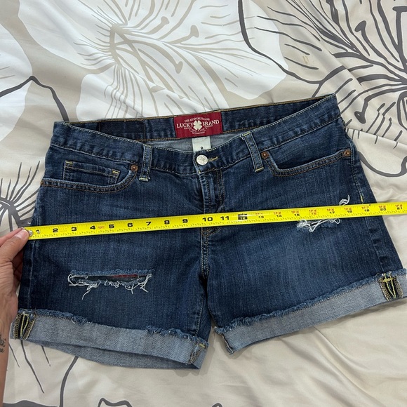 💥PRICE⬇️ 
LUCKY BRAND • Jean Shorts w/Rips • sz 8/29 - Picture 11 of 13